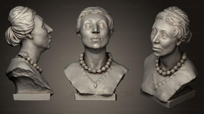Busts and heads antique and historical (BUSTA_0515) 3D model for CNC machine